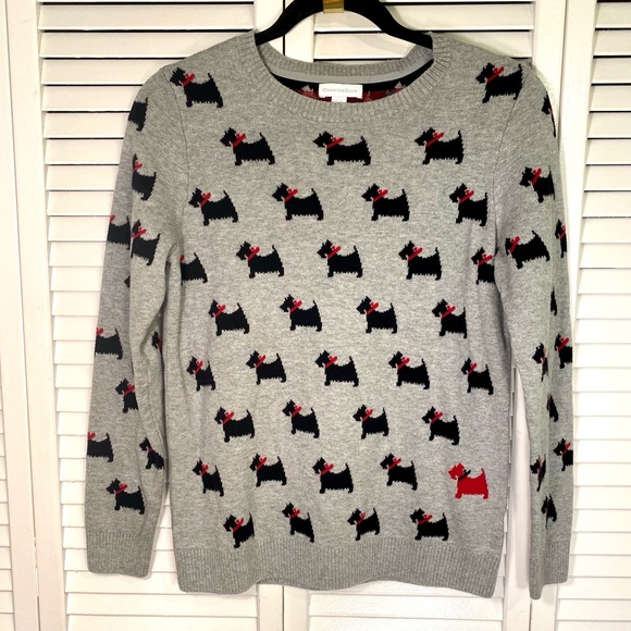 Charter Club Scottie Dog Novelty Sweater - Picture 8 of 13